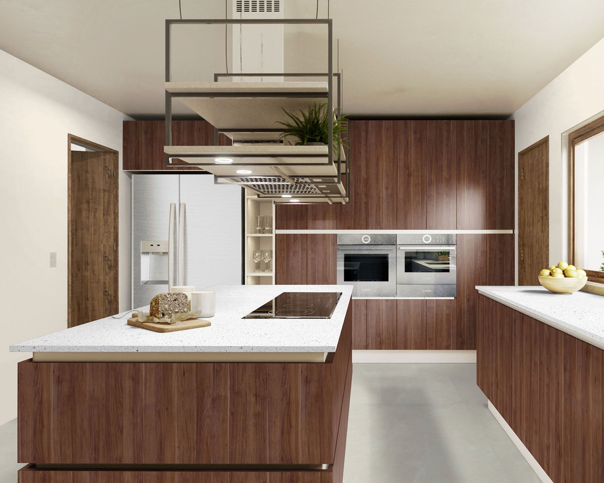 Tablero MDF durolac 2.8x1520x2440 mm coigue chocolate