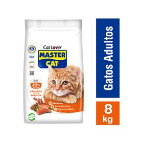 Alimento gato 8 kg Premium salmón sardinas Master Cat
