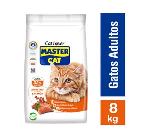 Alimento gato 8 kg Premium salmón sardinas Master Cat