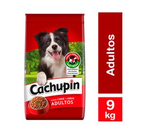 Alimento perro 9 kg Premium carne arroz Cachupin