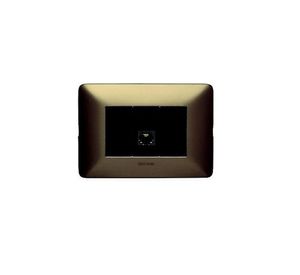 Toma teléfono armada gris Bticino