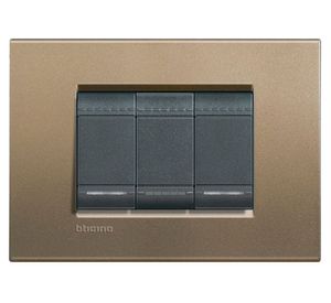 Interruptor doble 10A armado Bticino