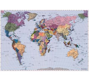 Papel fotomural Mapa 4050 Komar