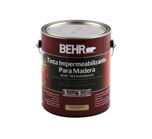 Protector de madera 1 galón semi transparente Behr