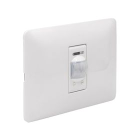 Placa armada interruptor de movimiento Matix blanco Bticino