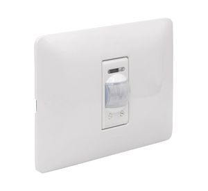 Placa armada interruptor de movimiento Matix blanco Bticino