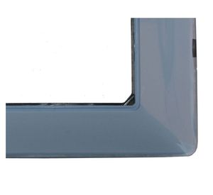 Placa 3 módulos matix turquesa Biticino