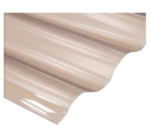 Ondulado 0,5x812x3000 mm policarbonato bronce Multimarca