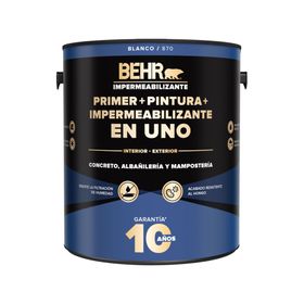 Impermeabilizante 1 galón Specialty blanco Behr