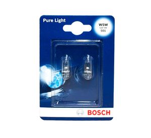 Ampolleta 5W W5W 501 Pure light Bosch
