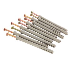 Tarugo 8 x 100 mm clavo x10 unidades Imporper