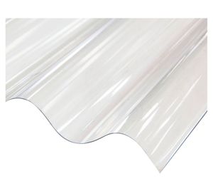 Premium 0.7x812x3660 mmpolicarbonato transparente ondulado