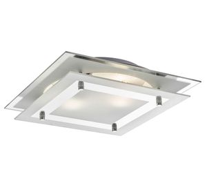 Plafón E27 x 2 Square Abitare