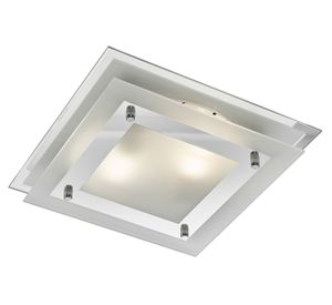 Plafón E27 x 2 Square Abitare