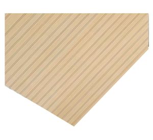 Tablero MDF ranurado 5,5x1220x2440 mm maple