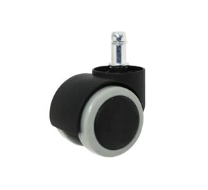 Rueda piso flotante 50 mm pin gris/negro Gevemac