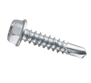 Tornillo 12 x 1'' autoperforante hexagonal x100 unidades Imporper