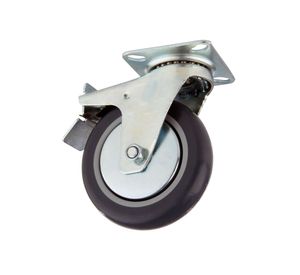 Rueda carga 100 mm con freno Gevemac