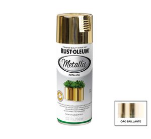 Pintura spray 395 ml Metallic oro brillante Rust-Oleum