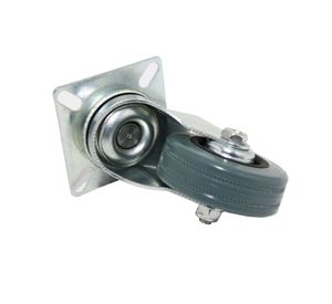 Rueda carga 50 mm gris Gevemac