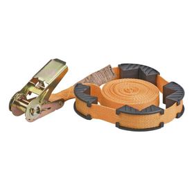 Eslinga sujeción 25 mm x 5 m naranjo KWB