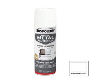 Pintura spray 430 ml Premium metal protection blanco brillante Rust-Oleum
