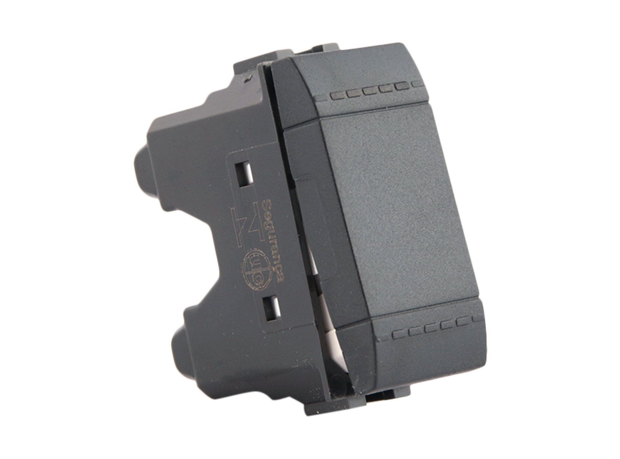 Interruptor 16A 9/24 antracita Bticino | Easy.cl