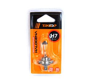 Ampolleta 55W H7 PX26D Estándar Troop