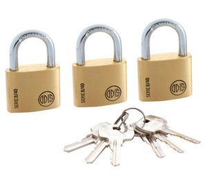 Candado Serie B/40 3 un.