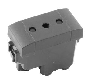 Módulo toma 2P+T antracita Bticino