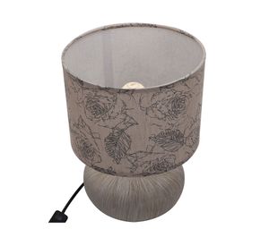 Lámpara sobremesa 1L E27 Toscana II café Abitare