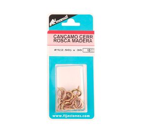 Cáncamo cerrado 2,5 x 30 mm Mamut