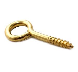 Cáncamo cerrado #5 3,7x30 mm zincado 6 unidades Mamut