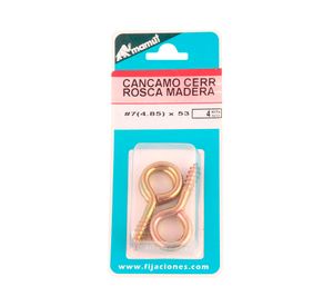 Cáncamo cerrado 4,85 x 53 mm Mamut