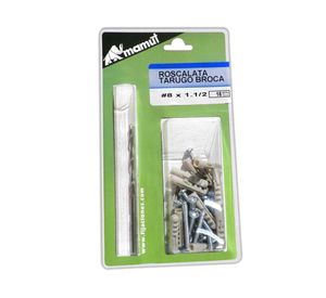 Tornillo roscalata 8x1 1/2'' 16 piezas Mamut