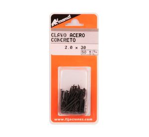 Clavo 2x30 mm acero 50 unidades Mamut