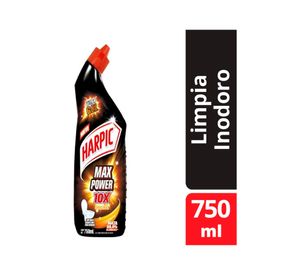 Limpiador inodoro 750 ml power plus gel Harpic