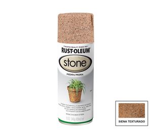 Pintura spray 430 ml Stone piedra siena texturado Rust-Oleum