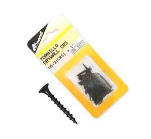 Tornillo volcanita rosca gruesa #6x1'' fosfatizado 35 unidades Mamut