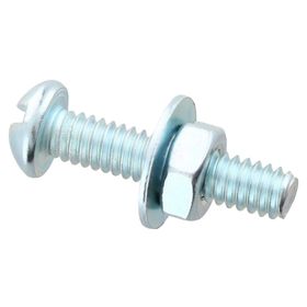 Perno cocina 1/4-20x1 + tuerca + golilla 6 unidades Mamut