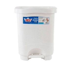 Basurero tapa y pedal 24 litros Danubio #30 Reyplast