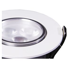 Foco embutido 7,5 cm 1L LED básico blanco Drl