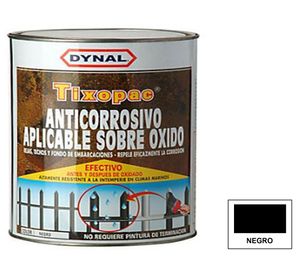Anticorrosivo 1/4 galón Tixopac negro Dynal