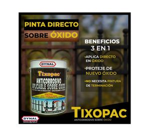 Anticorrosivo 1 galón Tixopac negro Dynal