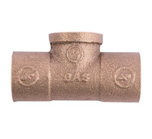 Tee 3/4'' x 3/4'' x 1/2'' SO-SO-HI gas Nibsa