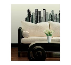 Wallstickers cityscape RoomMates