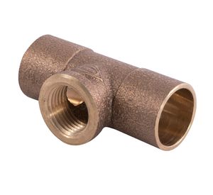 Tee 3/4'' x 3/4'' x 1/2'' SO-SO-HI gas Nibsa