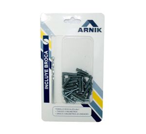 Tornillo roscalata 6 x 1 + tarugos m 5 + broca 5 mm Imporper