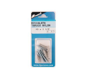 Roscalata 8x1 1/2'' + tarugo 6 unidades Mamut