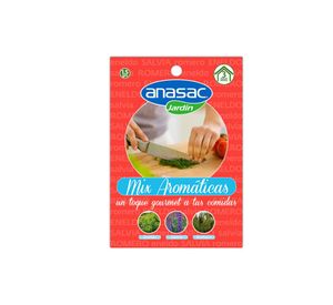 Mix semillas aromáticas 3 variedades 1.1 gr Anasac